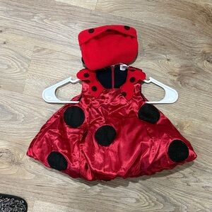 Ladybug Kids Costume - Red and Black